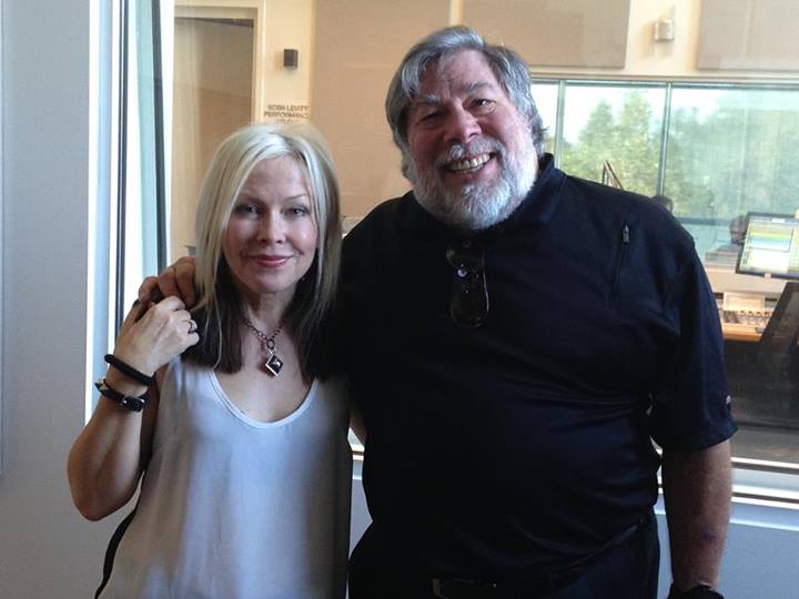 Terri Nunn and Steve Wozniak Terri Nunn and Steve Wozniak